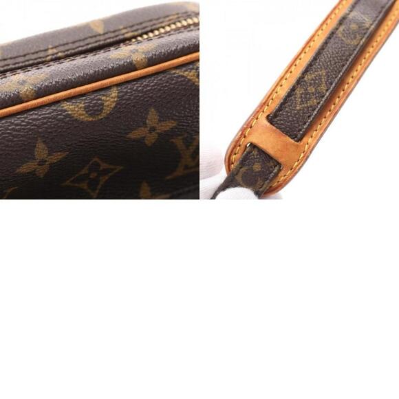 LOUIS VUITTON Brown Monogram Leather Shoulder Bag - Picture 11 of 11